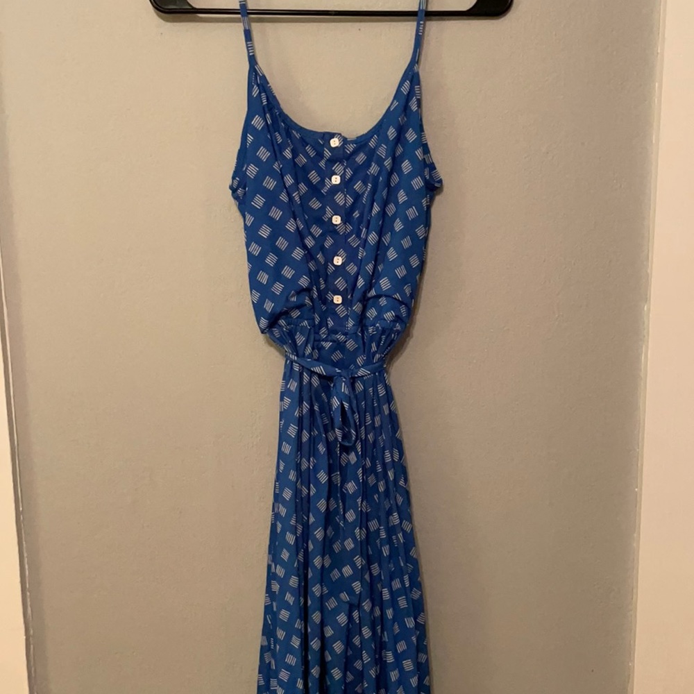 MSII Petites Sun Dress Periwinkle Size 10